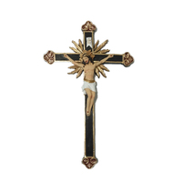 Personnalisé Noël Jésus croix religieuse Jésus statue Catholique articles religieux Art Chrétien Crucifix Mur Croix
