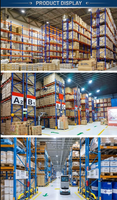 Système d'étagères multi-niveaux, étagères de stockage légères, unités d'étagères métalliques à vendre
