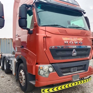 รถบรรทุกหัวลากมือสอง Sinotruk Howo T7H 6x4 460 แรงม้า เครื่องยนต์ดีเซล พร้อมใบรับรองคุณภาพสูง - Product Image 3