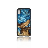 Coque rigide en résine et bois pour téléphone, étui enveloppé avec tout, anti-chute à bords souples, pour XS, 7, 7plus, 8, xr, offre spéciale,