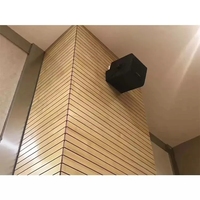 CARD Z4 Haut-parleurs professionnels de conférence à tenture murale passive en contreplaqué de bouleau multifonction à haut rendement 80W de 4 pouces pour petit bar