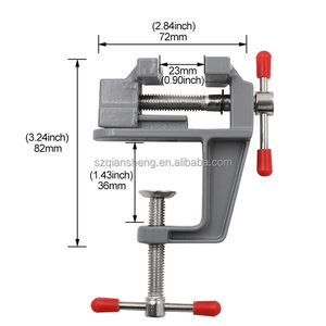 Mini Tornillo de Banco con Abrazadera de Mesa para Manualidades, Moldeado y Reparaciones DIY - Product Image 2