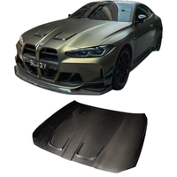 Capot moteur en fibre de carbone sèche de style OEM pour BMW M3 G80 M4 G82, pièces de kit carrosserie