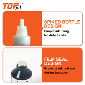 Topjet GI190 GI-190 GI 190 Premium compatibile alla rinfusa a base d'acqua Kit di ricarica a colori per <span class=keywords><strong>stampante</strong></span> <span class=keywords><strong>Canon</strong></span> G1200 G2110 G3110 - Product Image 4