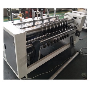 Automatic clapboard partition slotter machine packer factory in Hebei