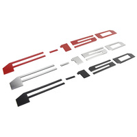 Haute qualité Chrome ABS Badge emblème voiture autocollant 3D surélevé hayon décalcomanie lettres pour Ford F150 F-150 2018-2020 ramassage en plastique