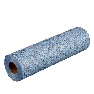 Toalla de Limpieza para Automóviles de Polipropileno No Tejido Absorbente de Aceite Azul de Alta Resistencia, Rollo de Toallas de Papel Industriales Desechables - Product Image 4