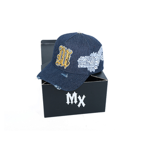 Nueva Llegada <span class=keywords><strong>Gorra</strong></span> de Béisbol de 5 Paneles de Calidad Original con Diseño de Dragón Bordado, Borde de Gamuza, Forro de Satén y Detalles Lavados a la Piedra - Product Image 3