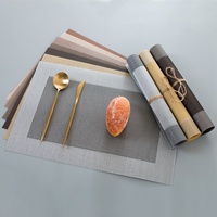 Panneau isolant de cuisine domestique de style américain, coussin décoratif rectangulaire simple et de style champêtre pour hôtels et restaurants