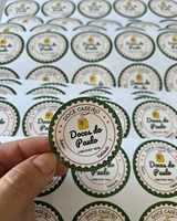 Autocollants personnalisés pour étiquettes cadeaux avec logo
