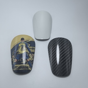 Sublimación 10cm Mini <span class=keywords><strong>Espinilleras</strong></span> De Fibra De Carbono <span class=keywords><strong>Espinilleras</strong></span> De Futbol Personalización Personalizada Espinillera De Fibra De Carbono - Product Image 5