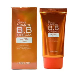 Korean High Quality Ladies Make Up Accessories Lebelage Dr. Derma Orange BB Cream For Wholesale