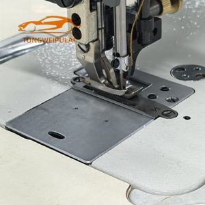 Macchina da Cucire Lineare Punto Annodato a Trazione Diretta Integrata 220/110V Trasporto Superiore e Inferiore Automatico con Rasafilo Computerizzato - Product Image 2