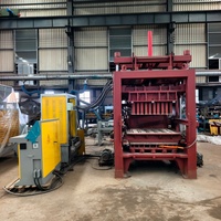 Machine à blocs hydraulique automatique QT4-15 sans moulage à chaud, presse hydraulique pour la fabrication de briques de pavage en béton