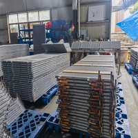 Condenseur échangeur de chaleur à ailettes en aluminium microcanaux pour refroidisseur - Écologique et haute précision