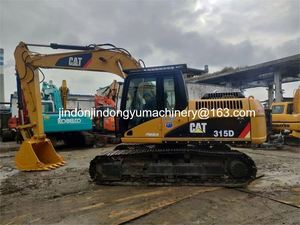 Excavatrice de 15 tonnes CAT 315, excavatrice de taille moyenne à grande, excavatrice sur chenilles d'occasion CAT315D en stock - Product Image 3
