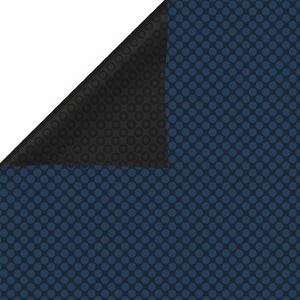 Pellicola per piscina solare PE galleggiante nera e blu 383.9 "x 192.1" - Product Image 1