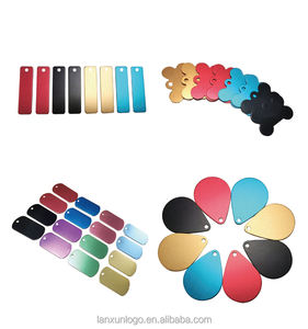 مخصص الحيوان تحت عنوان الفولاذ المقاوم للصدأ/سبائك الزنك الكلب العلامة الحديثة المعدنية قلادة فارغة مطلي فوق بفوق بنفر التسامي دبوس السنة الصينية الجديدة - Product Image 5