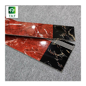 Gạch Men Cầu Thang Ngôi Sao Chịu Nhiệt Gạch Lát Sàn Đá Cẩm Thạch Màu Đỏ Ngọc Chống Trượt - Product Image 1