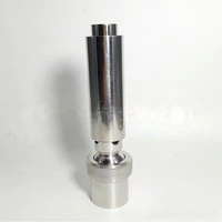Colonne d'eau moderne en acier inoxydable pour applications commerciales, aérateur, 1 pouce, 1,5 pouce, 2 pouces, buse de fontaine pour l'aménagement paysager