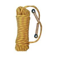 Vente en gros de 10mm/11mm/12mm/14mm de diamètre Corde de parachute de sauvetage en cas d'incendie Corde de sécurité Corde d'escalade statique à l'aide de harnais de longe