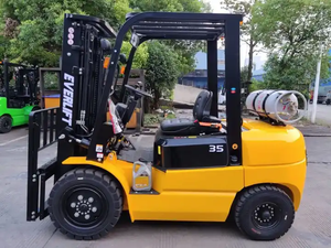 Cqyd30 3000 ק "ג lpg propan מלגזה ניסן K25 מנוע 3-6 מ 'טריפלקס אלטרפלקס התחלה חשמלית 4wd ליתיום-יון מחסן סוללה - Product Image 4