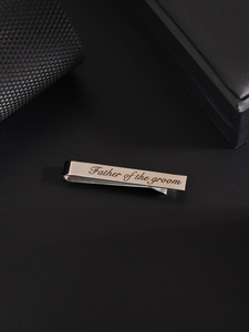 Fabricants de barres de <span class=keywords><strong>cravate</strong></span> Design Miroir Lettre de mariage Bouton de manchette plaqué antique personnalisé et <span class=keywords><strong>pince</strong></span> à <span class=keywords><strong>cravate</strong></span> - Product Image 6