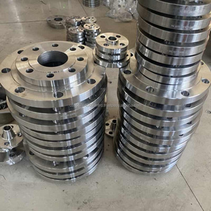B16.47 ASME Dn100หน้าแปลนเหล็กกล้าคาร์บอน Cl600 300 Cl150ขนาด26นิ้ว A105เชื่อมคอ - Product Image 2