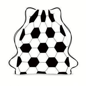 <b>Drawstring</b> <b>Backpack</b> Kids Portable Handheld Storage Bag for Football Fans School - Product Image 5