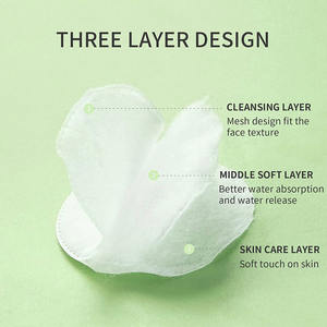 Almohadilla de algodón para limpieza Facial, 100% algodón Natural, redondo, para quitar maquillaje, cosmético, desechable, el mejor precio de fábrica - Product Image 3