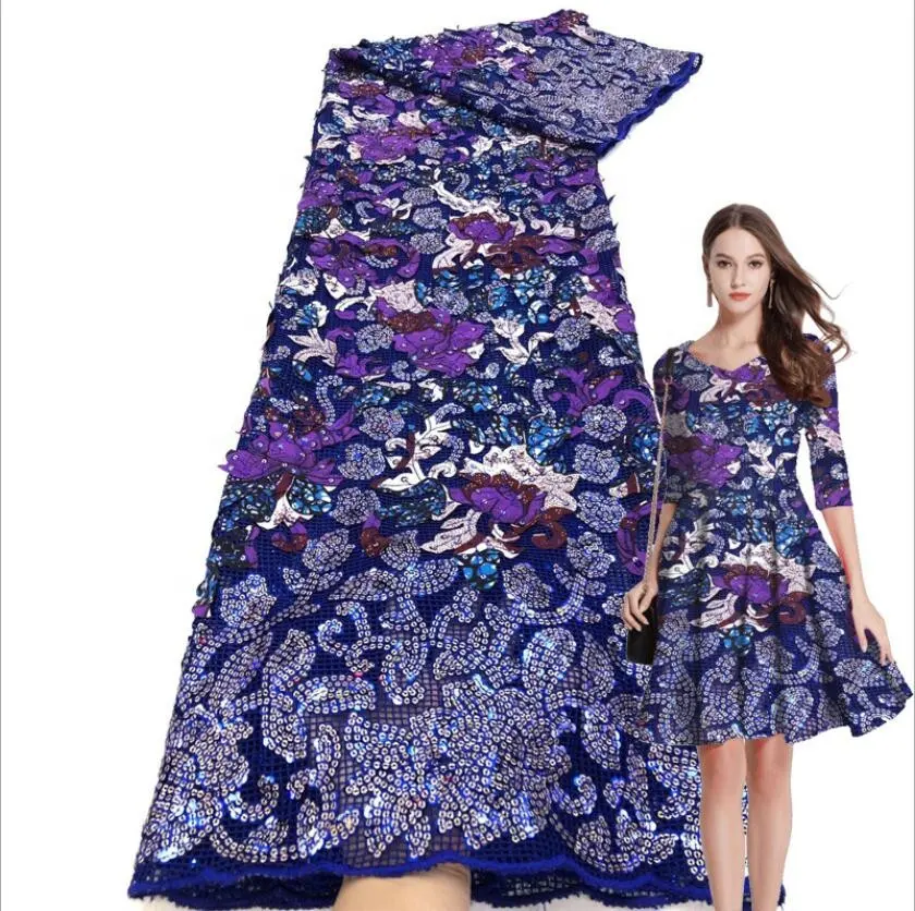 2021 nakış afrika tül Net pullu dantel parti için toptan fiyat nijeryalı tül dantel pullu dantel düğün elbisesi