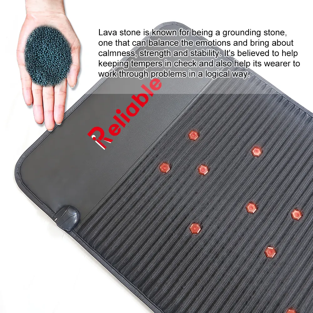 Reliable pemf mat far infrared heating pad photon light therapy pemf mattress pemf therapy lava