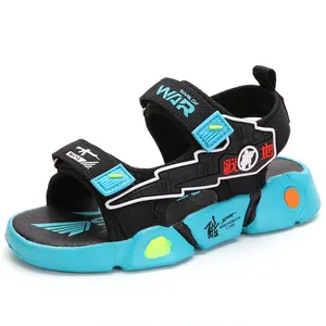 Summer Beach Kid Boy Sandals Close Toe Anti-skid Cut-outs Outdoor Water Boys Shoes For Children