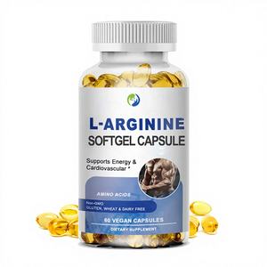 Cápsulas de L-Arginina en Gel Suave OEM a Granel, Suplementos para la Salud de Adultos, Pre-Entrenamiento para Hombres, Mejora la Inmunidad y el Apoyo Muscular - Product Image 1