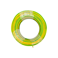 Cable Eléctrico Aislado de PVC de 450/750V, H07V-R/B07V-U/BV/BVR, para Construcción, Conductor de Cobre, Cable de Alimentación