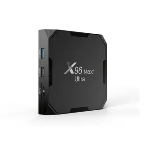 X96 Max + Ultra Android 11 Smart TV Box Amlogic S905X4 процессор 2,4G/5G WiFi 8K H.265 HEVC приставка Поддержка Micro SD карты