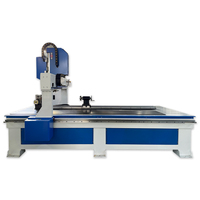 Routeur CNC 4 axes sur table avec axe rotatif, prix usine Chine, pour le bois, modèle 1325, machine de fraisage