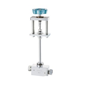 Válvula de Bola Manual Fujikin UBV-21-J10R-D-ALX, en Forma de L, de Tres Vías, Estándar Británico, Tamaño Mediano, Corte de Alta Presión - Product Image 5