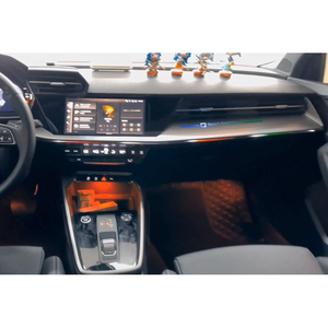 Kit d'éclairage d'ambiance LED 64 couleurs pour Audi A3 2021-2026 - Accessoires d'éclairage intérieur, éclairage du tableau de bord et des portes - Product Image 2
