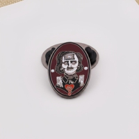 Vente en gros usine : Badges à revers magnétiques personnalisés en fer inoxydable, moulés sous pression, émail souple, motifs animaux mignons et de dessins animés tendance