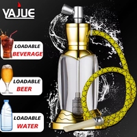 Yajue Shisha-Filter 505 Doppelfunktions- und Wasserpfeifen-Komplettset mit Rauchzubehör