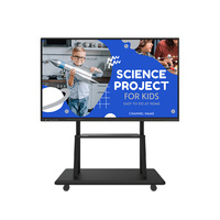 Écran tactile intelligent multi-tailles OEM, tableau blanc interactif, écran portable, logo personnalisé, logiciel personnalisé