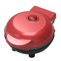 Gaufrier électrique rond en acier inoxydable de haute qualité pour la vente en gros, produit très demandé