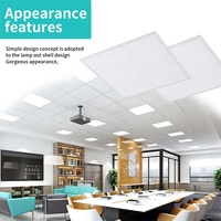 Plafonniers LED modernes 2x2 2x4, panneaux plats 4000K 6500K, 60x60cm 60x120cm, panneaux fins 36W 42W
