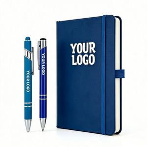 <b>A5</b> PU Leather Cheap Office Notebooks School Student <b>Diary</b> Page Bookmark Personal Journal Hardcover Custom Notebook - Product Image 1