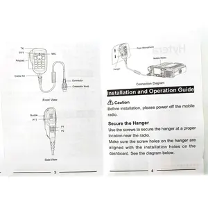 SM19A1 <b>Portable</b> Remote Handheld Microphone With Keypress Buttons Mic Speaker for MD785 MD788 Hytera Walkie Talkie Long Range - Product Image 6