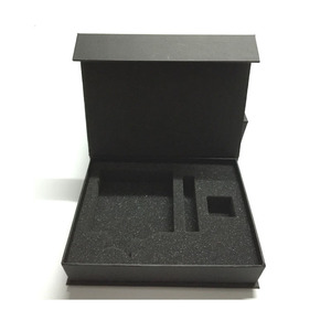 Hộp Bao Bì Quà Tặng Màu Đen Giấy Từ Sang Trọng Biểu Tượng Tùy Chỉnh Cứng Nhắc Cho Đóng Cửa Bán Buôn Trang Trí Trường Hợp Gói Hộp Giấy - Product Image 1