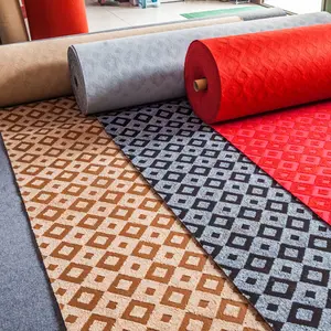 Geweven naaldvilt alfombras woonkamer gang dubbele kleur jacquard tapijt