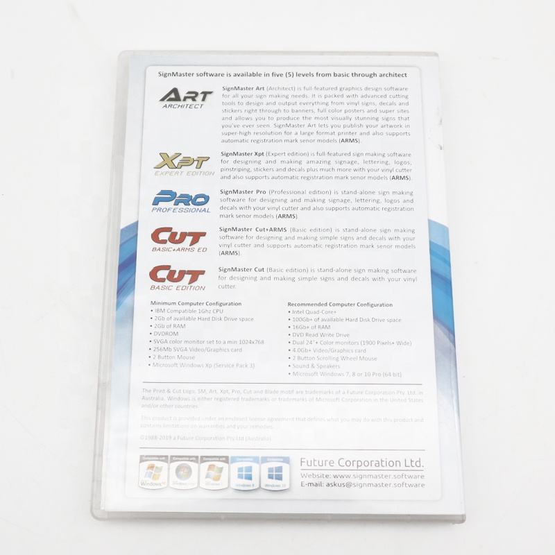 Signmaster V3.5 - Cutting Plotter Software for Inkjet Printers
