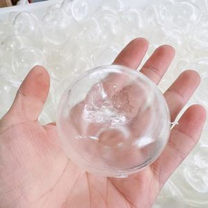 Composants de coque gonflable transparente en forme de pomme DIY, jouet anti-stress vide à presser pour la décompression - Product Image 5